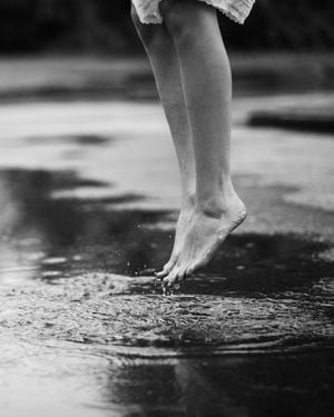 Dancing In The Rain 40x50