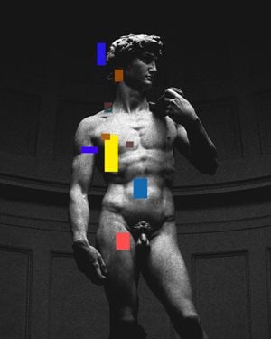 David Sculpture 40x50