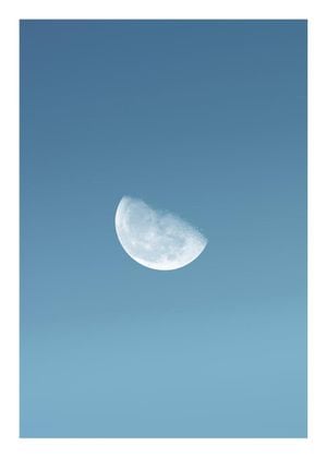 Day Moon 50x70