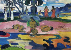 Day Of The God By Gauguin 30x21