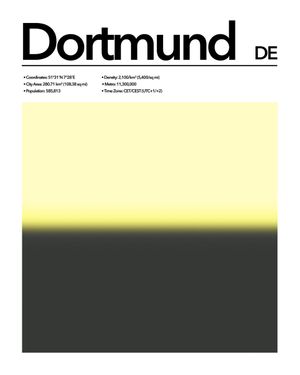 Dortmund Abstract 40x50