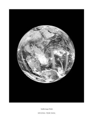 Earth From The Satellite 30x40