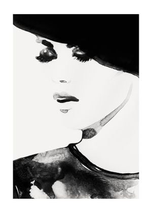 Eyes Closed Illustration