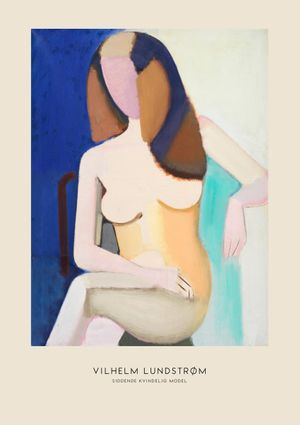 Female Model By Vilhelm Lundstrom 21x30