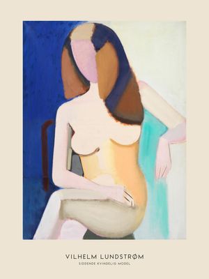 Female Model By Vilhelm Lundstrom 30x40