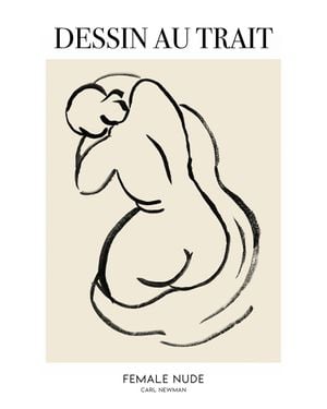 Female Nude 2 By Carl Newman 40x50