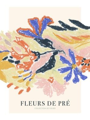 Fleurs De Pré 2 30x40