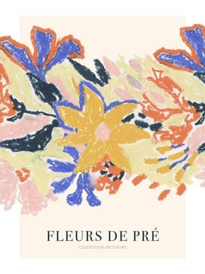 Fleurs De Pré 30x40