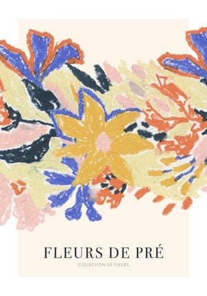 Fleurs De Pré 70x100