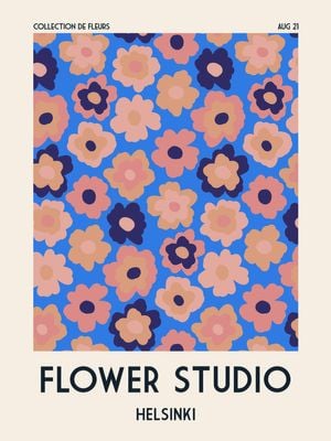 Flower Studio   Helsinki 30x40
