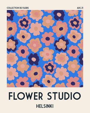 Flower Studio   Helsinki 40x50