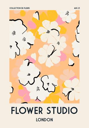 Flower Studio   London 70x100