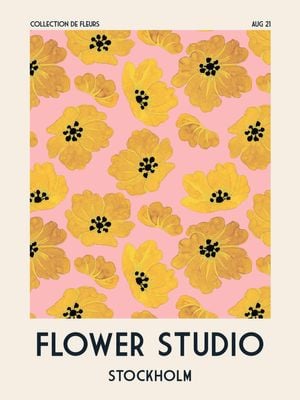 Flower Studio   Stockholm 30x40