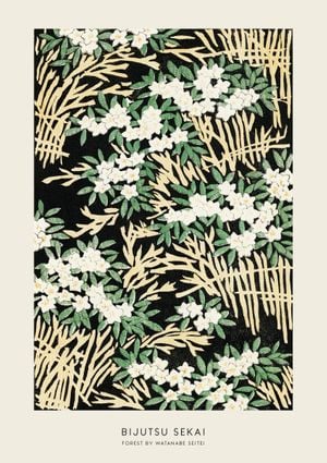 Forest By Watanabe Seitei 21x30