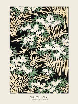 Forest By Watanabe Seitei 30x40