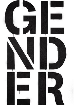 GENDER STENCIL 21x30