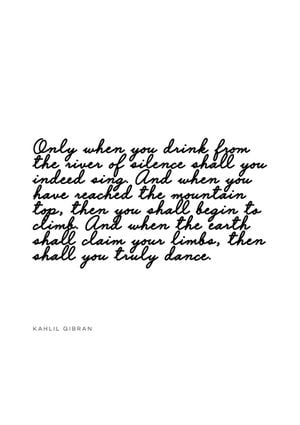 Gibran Quote 21x30