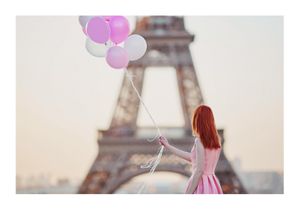 Girl With Baloons 100x70