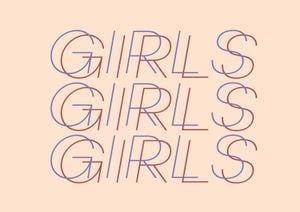 Girls Girls Girls 30x21