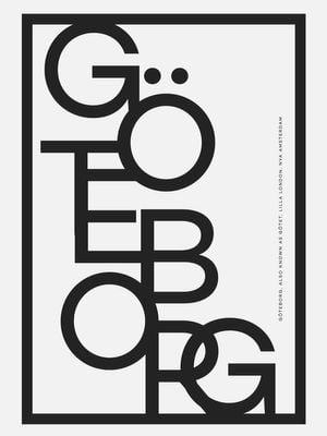 Göteborg Shuffle 30x40