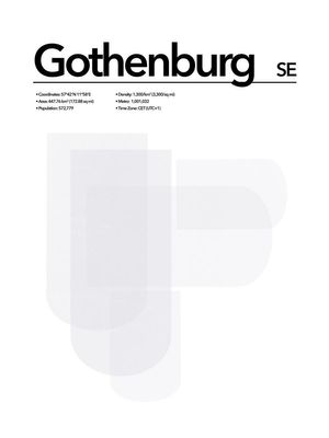 Gothenburg Abstract 30x40