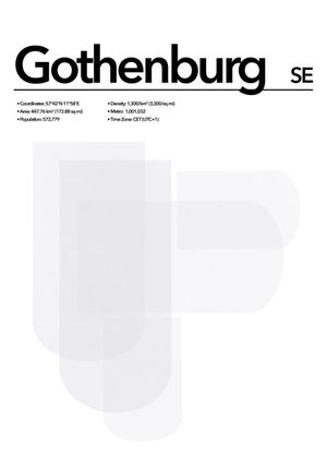 Gothenburg Abstract 70x100