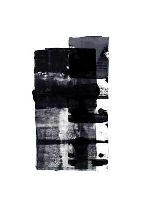 Grey Ink Stroke