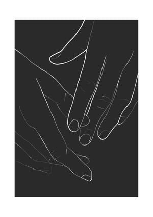Hands Illustration 21x30