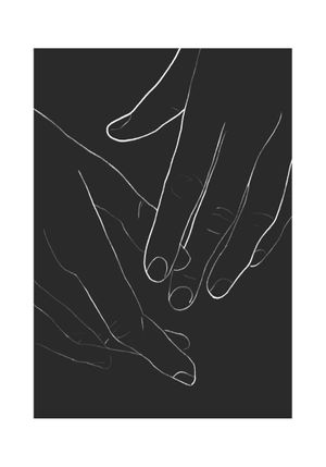 Hands Illustration 70x100