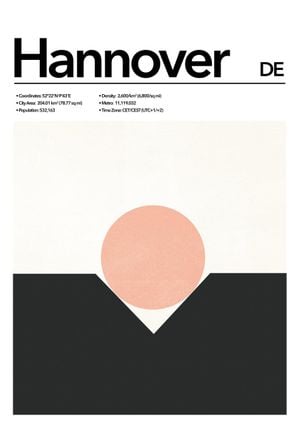 Hannover Abstract 70x100