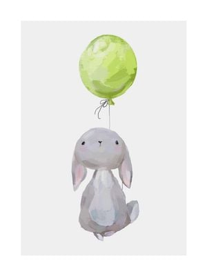 Hare With Balloon 30x40