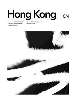 Hong Kong Abstract 30x40