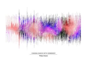 I Wanna Dance With Somebody 40x30