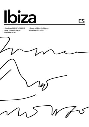 Ibiza Abstract 70x100