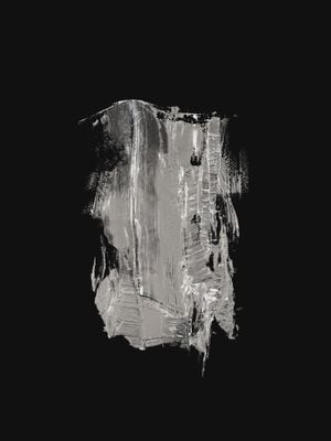 Inverted Strokes 30x40