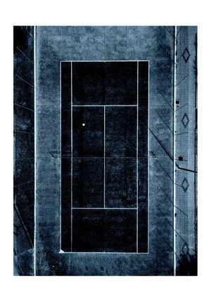 Inverted Tennis Court 70x100