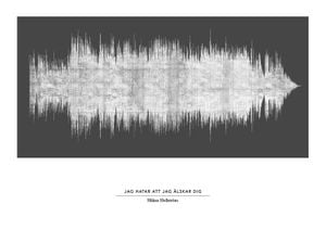 Jag Hatar Att Jag älskar Dig Dark 30x21