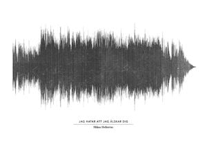 Jag Hatar Att Jag älskar Dig White 30x21