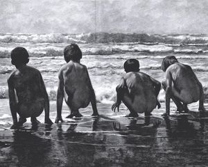 Kids On The Beach 50x40