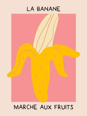 La Banane 30x40