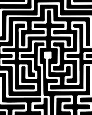 Labyrinth 40x50