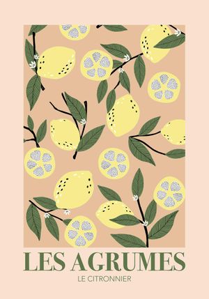 Le Citronnier 70x100