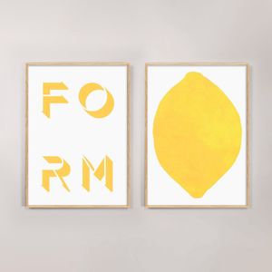 Lemon Form Pair