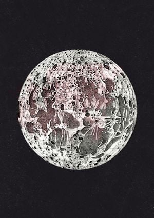 Light Side Of The Moon 21x30