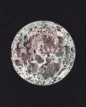 Light Side Of The Moon 40x50