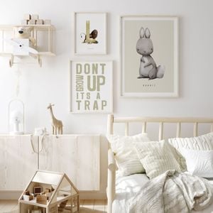 Light Bunny Wall