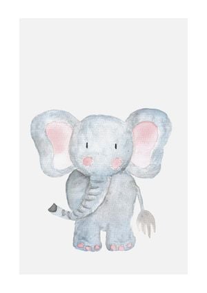 Lil Elephant 21x30