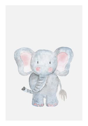 Lil Elephant 70x100