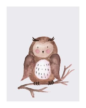 Lil Owl 40x50