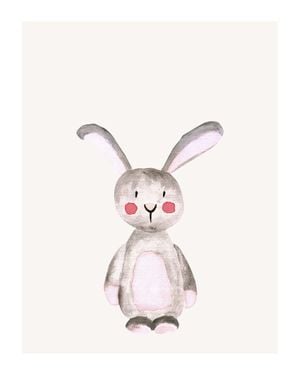 Lil Pink Rabbit 40x50